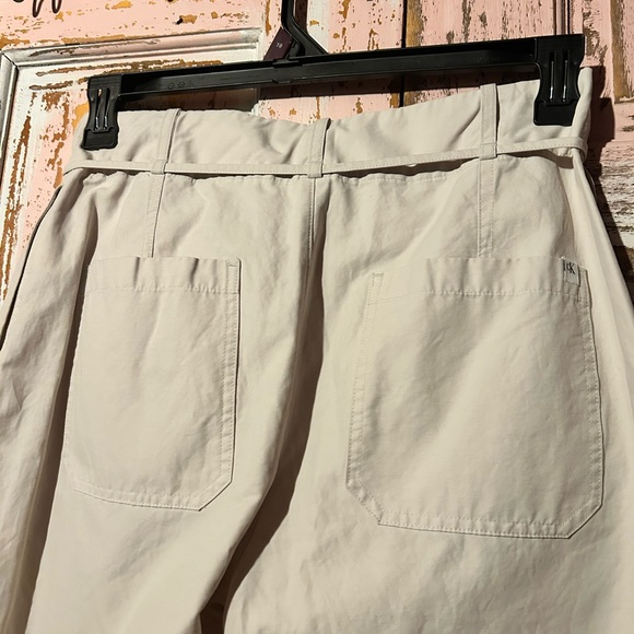 Calvin Klein Jeans Cream Wide Leg Pants - Picture 8 of 12